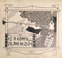 Rozsnyay Kálmán (1871-1948) : Zilahi Dezső számára készült ex libris terve