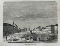 Arad főtere 1849-ben