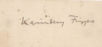 Karinthy Frigyes (1887-1938) autogramja