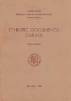 Leslau, Wolf : Ethiopic Documents: Gurage