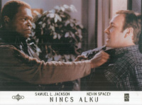 Samuel L. Jackson és Kevin Spacey a Nincs alku (The Negotiator) c. amerikai moziban.  [Vitrinfotó]