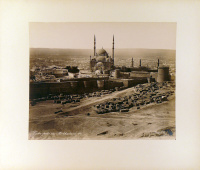 BONFILS, (FÉLIX) : Caire prés du Mokkatam [Cairo, Egypt, c.1875] 