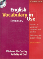 McCarthy, Michael - O'Dell, Felicity : English Vocabulary in Use - Elementary (CD lemezzel)