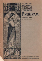 VII. International Woman Suffrage Congress Program