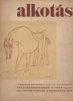 Alkotás 1947 január-február. I. évf. 1.-2. sz. - A Magyar Művészeti Tanács folyóirata