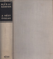 Márai Sándor : A négy évszak (Első kiadás)