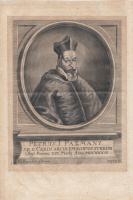 Pázmány Péter (1570-1637) bíboros, esztergomi érsek, egyetemalapító portréja.
