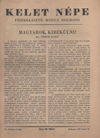 Móricz Zsigmond (főszerk.) : Kelet Népe VI. évf. 2.sz., 1940. jan.15.