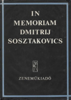 Breuer János (szerk.) : In memoriam Dmitrij Sosztakovics