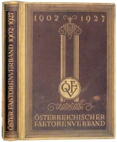 Österreichischer Faktorenverband 1902 - 1927.