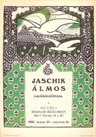 Jaschik Álmos emlékkiállítása a Petőfi Irodalmi Múzeumban, 1985.