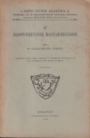 Fallenbüchl Ferenc: Az ágostonrendiek Magyarországon