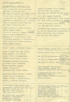Kozlauszky Jenő : Helyi Nyilas induló, Kassa, 1940. (gépelt papír)