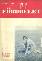 Magyar fürdőélet 1933 június 15-30. - III. évf. 11-12. szám