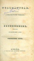Tudománytár. Értekezések. Új  Folyam. - Hatodik év. Tizenketedik (sic!) kötet. 1842.
