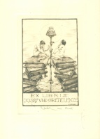 Beier, O.H. : Ex libris: Josef und Grete Lenze