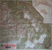 Székelyföld térkép. 1941.