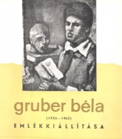 Gruber Béla (1936-1963) emlékkiállítása 1964