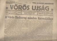 Vörös Újság. 1919. július 1. 