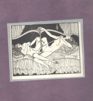 Sassy Attila (1880 - 1967) : Erotikus nyomat [Leszbikus pár a díványon]