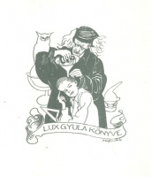 Műhlbeck Károly : Ex Libris - Lux Gyula könyve