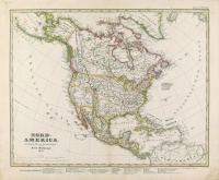 Adolf Stieler; Friedrich von Stülpnagel : Nord-America.  1847.