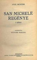 Munthe, Axel : San Michele regénye