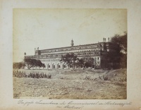 225.     UNKNOWN - ISMERETLEN : Der große Imambara oder Ceremoniensaal des Maharadjah’s von Lucknow.     [The Bara (great) Imambara of Lucknow], cca. 1880.
