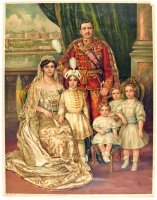 Magyar Királyi Család - Ungarische Königsfamilie [IV. Károly, Zita, Ottó és a lányok]