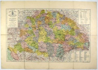 A Magyar Szent Korona országainak térképe, 1911.  (1:2.000.000)