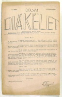 Bolyai Diákélet, fiú reáliskolai lap 1. szám (1935)