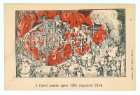 [Budapest] A Párisi Áruház égése 1903 augusztus 24-én.