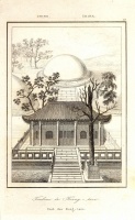 271.   Unknown engraver:  : Tombeau de Koung. - tseu – Grab des Kung - tseu.
