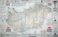 069.   A Királyi Magyar Automobil Club utjelentése 1934. M.: 1:700.000. [térkép]<br><br>[Map of the Hungarian Automobil Club 1:700.000, 1934] : 