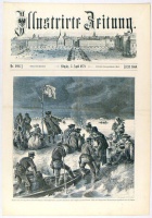 Katzler, Vinzenz (metszette) : A szegedi nagy árvíz (az Illustrirte Zeitung 1879. ápr. 5. számának fametszetű címlapja)